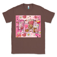 Chestnut cafecito y chisme valentine's day Classic Tee - MaliasSmallBusiness