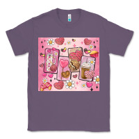 Lavender cafecito y chisme valentine's day Classic Tee - MaliasSmallBusiness