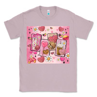 Lilac cafecito y chisme valentine's day Classic Tee - MaliasSmallBusiness