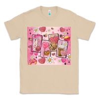 Mushroom cafecito y chisme valentine's day Classic Tee - MaliasSmallBusiness