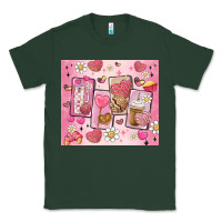 Sports Green cafecito y chisme valentine's day Classic Tee - MaliasSmallBusiness