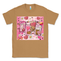 Toasted Coconut cafecito y chisme valentine's day Classic Tee - MaliasSmallBusiness