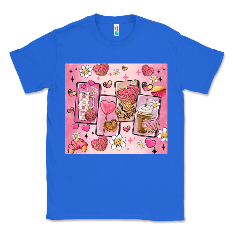Cafecito Y Chisme Valentine's Day Classic Tee by MaliasSmallBusiness | Teevron