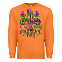 Carrot mardi gras fleur de lis Premium Sweatshirt - CowGirlArtShop