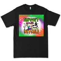 Black supports your local witches tumbler Premium Tee - BundleAndBundleShop
