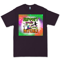 Plum supports your local witches tumbler Premium Tee - BundleAndBundleShop