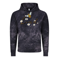 Cloud Black bee kind Vintage Hoodie - MaliasSmallBusiness