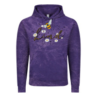Cloud Purple bee kind Vintage Hoodie - MaliasSmallBusiness