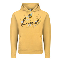 Vintage Mustard bee kind Vintage Hoodie - MaliasSmallBusiness