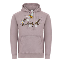 Vintage Zinc bee kind Vintage Hoodie - MaliasSmallBusiness