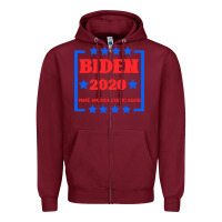 Burgundy Joe 2020 Zipper Hoodie - Bettercallsaul