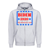 Heather Grey Joe 2020 Zipper Hoodie - Bettercallsaul