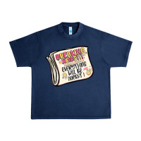 Navy breaking news everything will be alright Urban Heavy Tee - MaliasSmallBusiness