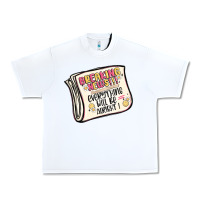 White breaking news everything will be alright Urban Heavy Tee - MaliasSmallBusiness