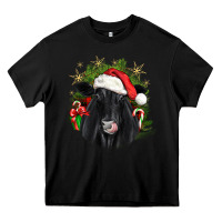 Black christmas black angus Heavy Core Tee - JahusDesignShop