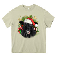 Mossy christmas black angus Heavy Core Tee - JahusDesignShop