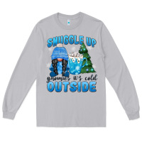 Moon Dust snuggle up gnomies it's cold outside Long Sleeve Tee - MaliasSmallBusiness