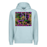 Blue Mist mardi gras fleur de lis Premium Hoodie - CowGirlArtShop