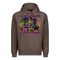 Coffee mardi gras fleur de lis Premium Hoodie - CowGirlArtShop