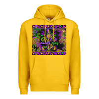 Lemon mardi gras fleur de lis Premium Hoodie - CowGirlArtShop