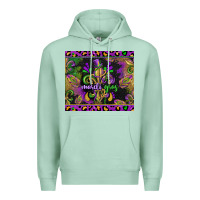 Seafoam mardi gras fleur de lis Premium Hoodie - CowGirlArtShop