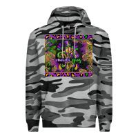 Slate Camo mardi gras fleur de lis Premium Hoodie - CowGirlArtShop