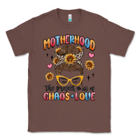 Chestnut motherhood the perfect mix of chaos and love Classic Tee - MaliasSmallBusiness