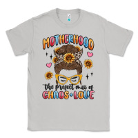 Moon Dust motherhood the perfect mix of chaos and love Classic Tee - MaliasSmallBusiness