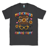 Smoke motherhood the perfect mix of chaos and love Classic Tee - MaliasSmallBusiness