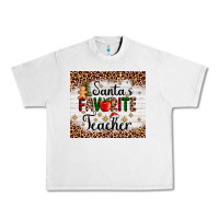 Lunar Rock santa's favorite teacher Urban Heavy Tee - AdoDesignShop