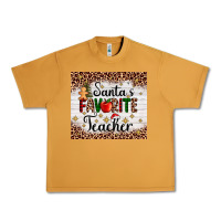 Peanut Butter santa's favorite teacher Urban Heavy Tee - AdoDesignShop
