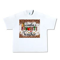 White santa's favorite teacher Urban Heavy Tee - AdoDesignShop