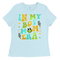 Baby Blue in my boy mom era Ladies Tee - JahusDesignShop
