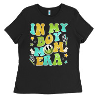 Black in my boy mom era Ladies Tee - JahusDesignShop