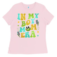 Bubblegum Pink in my boy mom era Ladies Tee - JahusDesignShop