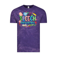 Cloud Purple speech pathologist Vintage Tee - MaliasSmallBusiness