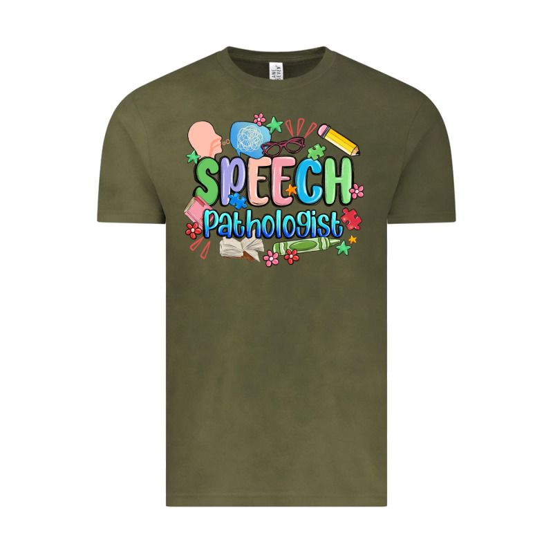 Speech Pathologist Vintage Tee by MaliasSmallBusiness | Teevron