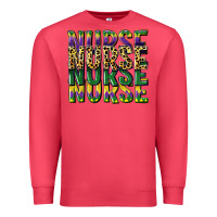 Cardinal nurse mardi gras Premium Sweatshirt - CowGirlArtShop