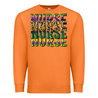 Carrot nurse mardi gras Premium Sweatshirt - CowGirlArtShop