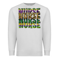 Dove Grey nurse mardi gras Premium Sweatshirt - CowGirlArtShop