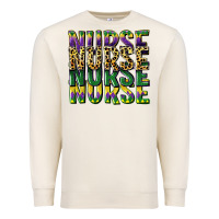Sandshell nurse mardi gras Premium Sweatshirt - CowGirlArtShop