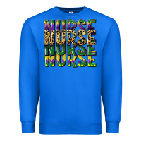 True Royal nurse mardi gras Premium Sweatshirt - CowGirlArtShop