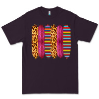 Plum Pink Leopard Serape Brush Strokes Premium Tee - Bettercallsaul