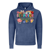 Vintage Denim behavior specialist Vintage Hoodie - MaliasSmallBusiness