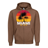 Chestnut Miami Beach Zipper Hoodie - Bettercallsaul