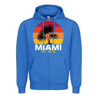 True Royal Miami Beach Zipper Hoodie - Bettercallsaul
