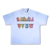 Grape Ice custom crayons Urban Heavy Tee - MaliasSmallBusiness