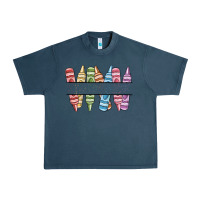 Midnight Navy custom crayons Urban Heavy Tee - MaliasSmallBusiness