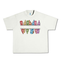 Pistachio custom crayons Urban Heavy Tee - MaliasSmallBusiness