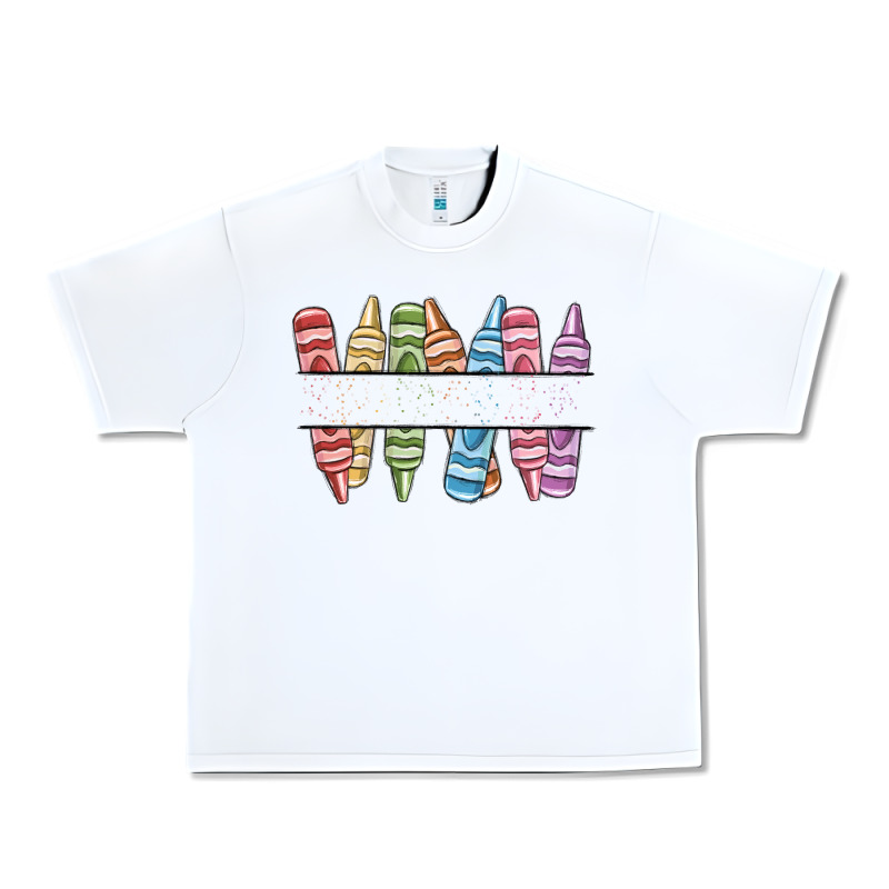 Custom Crayons Urban Heavy Tee by MaliasSmallBusiness | Teevron